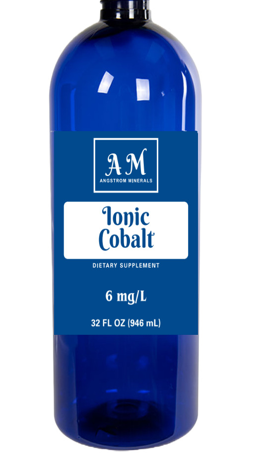 32 oz Ionic Cobalt Supplement by Angstrom Minerals