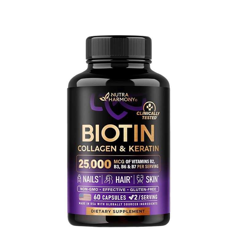 Biotin + Collagen – – Radiant Skin Anti-aging Softgelsules 60 – Softgelsules.