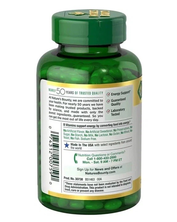 Nature’s Bounty Biotin 10,000 mcg Softgels, Hair Skin Nails, 250 Ct LARGE BOTTLE