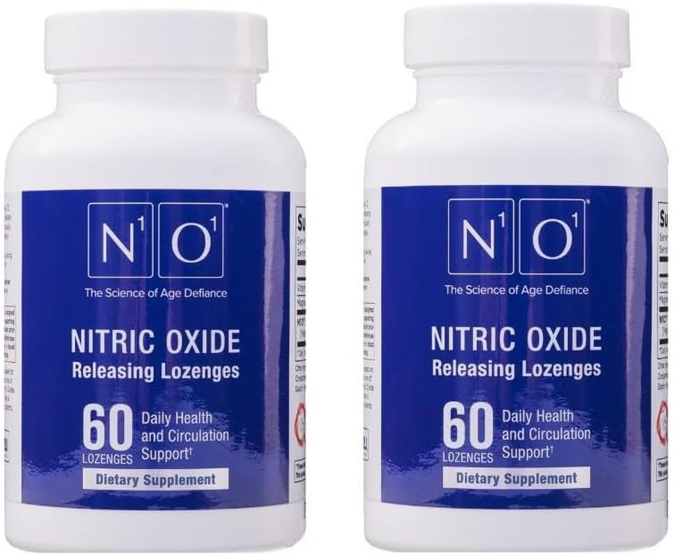 Terry Naturally Nitric Oxide Lozenges for Heart Health Support Dietary Supplemen
