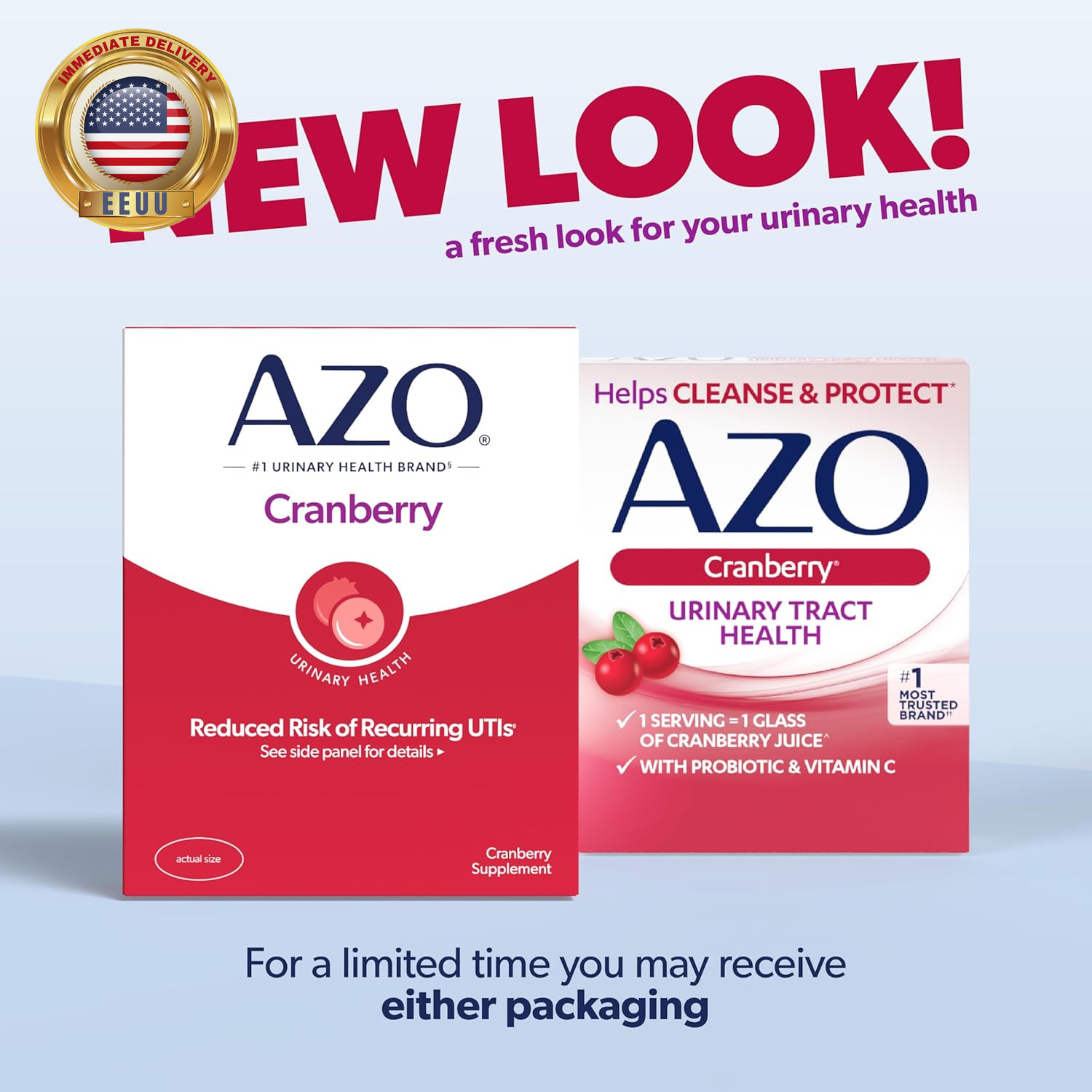 Cranberry Pills for Urinary Tract Health for Women and Men, Adult Cranberry Supp