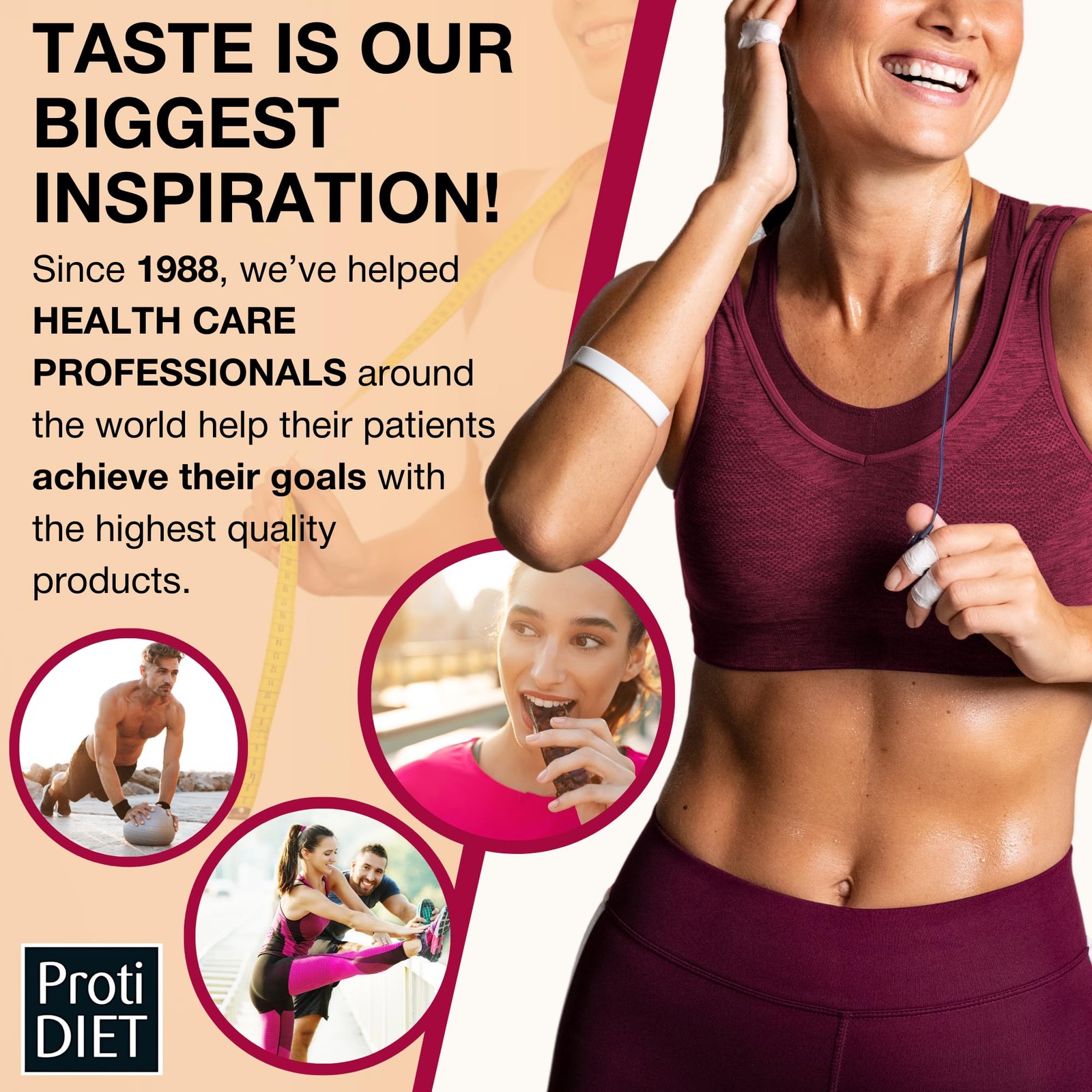 ProtiDIET High Protein Banana Nut Instant 0.95 Ounce (Pack of 7),