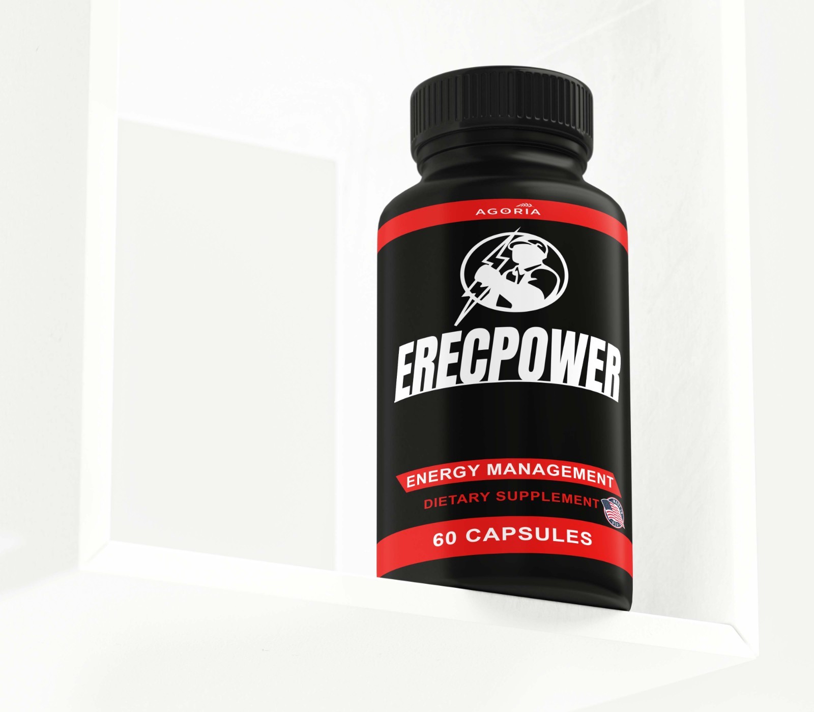 Erecpower Energy Management Multivitamin Health Supplement (300 Capsules) 5-Pack