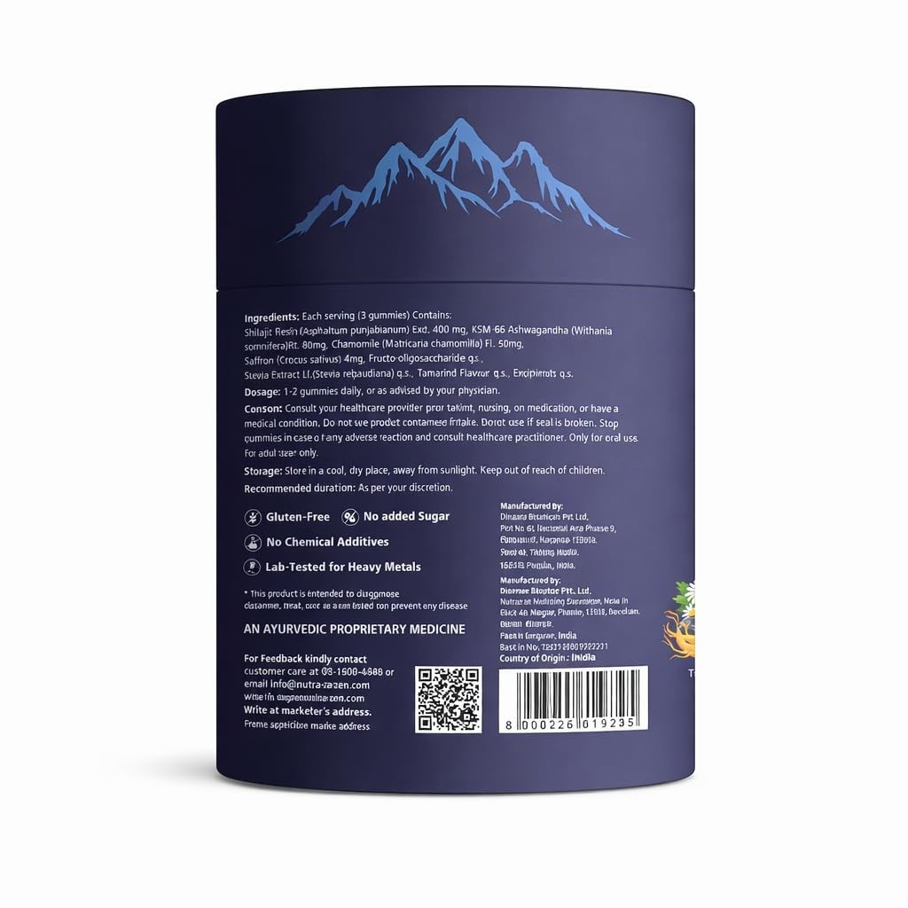 Premium Herbal Gummies 60 – Himalayan Shilajit Gold Formula
