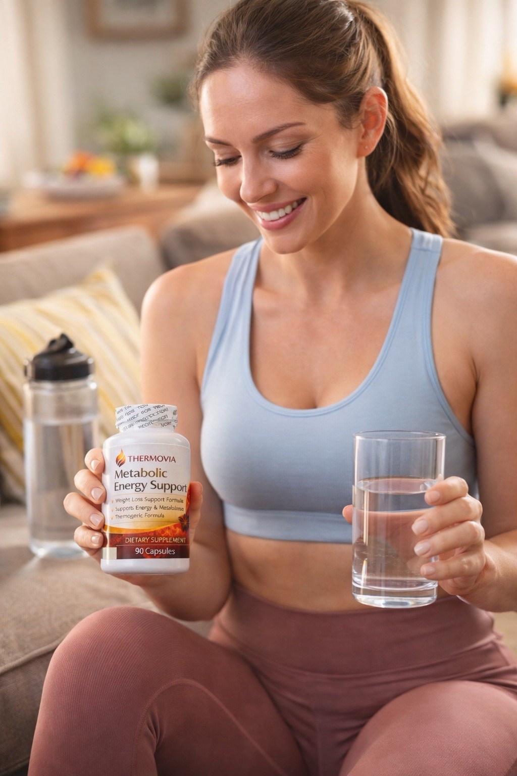 THERMOVIA Weight Management & Energy Metabolism Support Supplement 90 Capsules