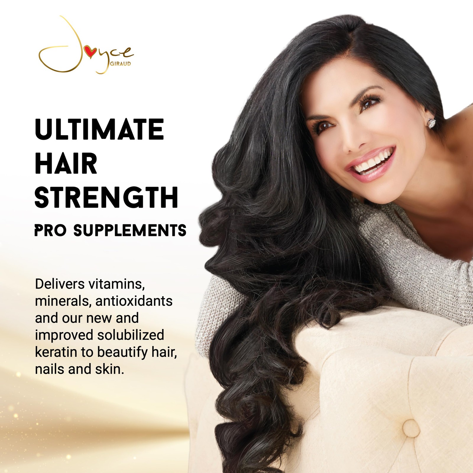 Joyce Giraud Ultimate Hair Strength Supplements 30-Day Supply, Scientifically…