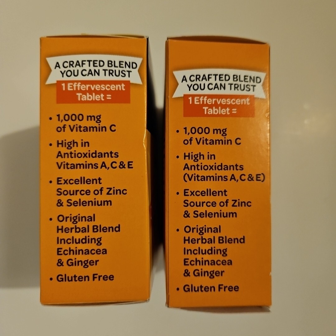Airborne Triple Pack Effervescent Zesty Orange 30 Tabs X2 Exp 2025+