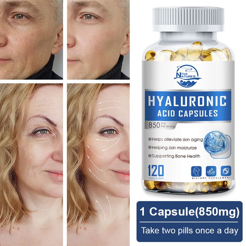 Umary Alternative Hyaluronic Acid & MSM | 120 Capsules | Non-GMO & Gluten Free