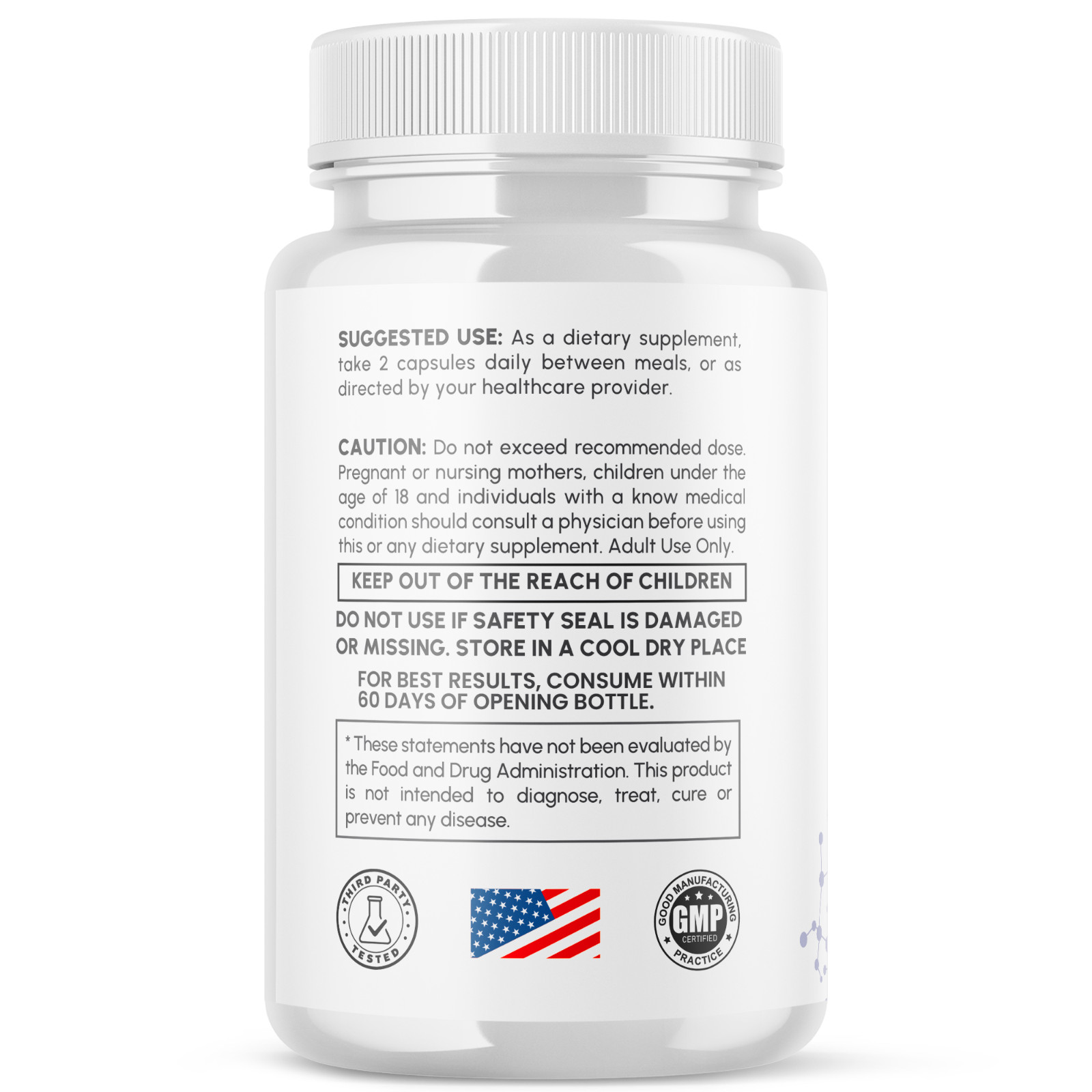 (5 Pack) Neuro Mind Pro Advanced Brain Max Support Formula 300 Capsules