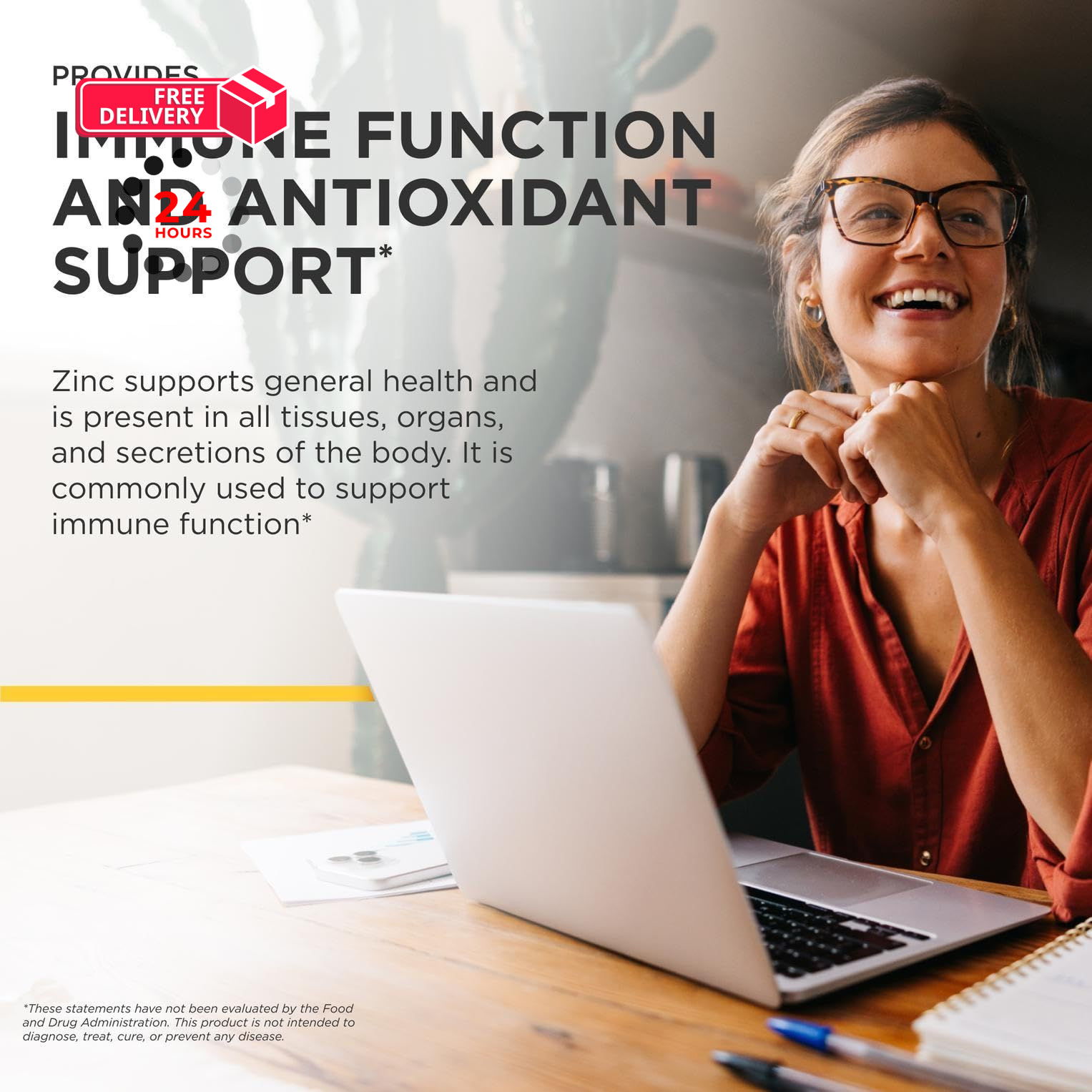 Integrative Therapeutics Zinc Chelate – Antioxidant 100 Count (Pack of 1)