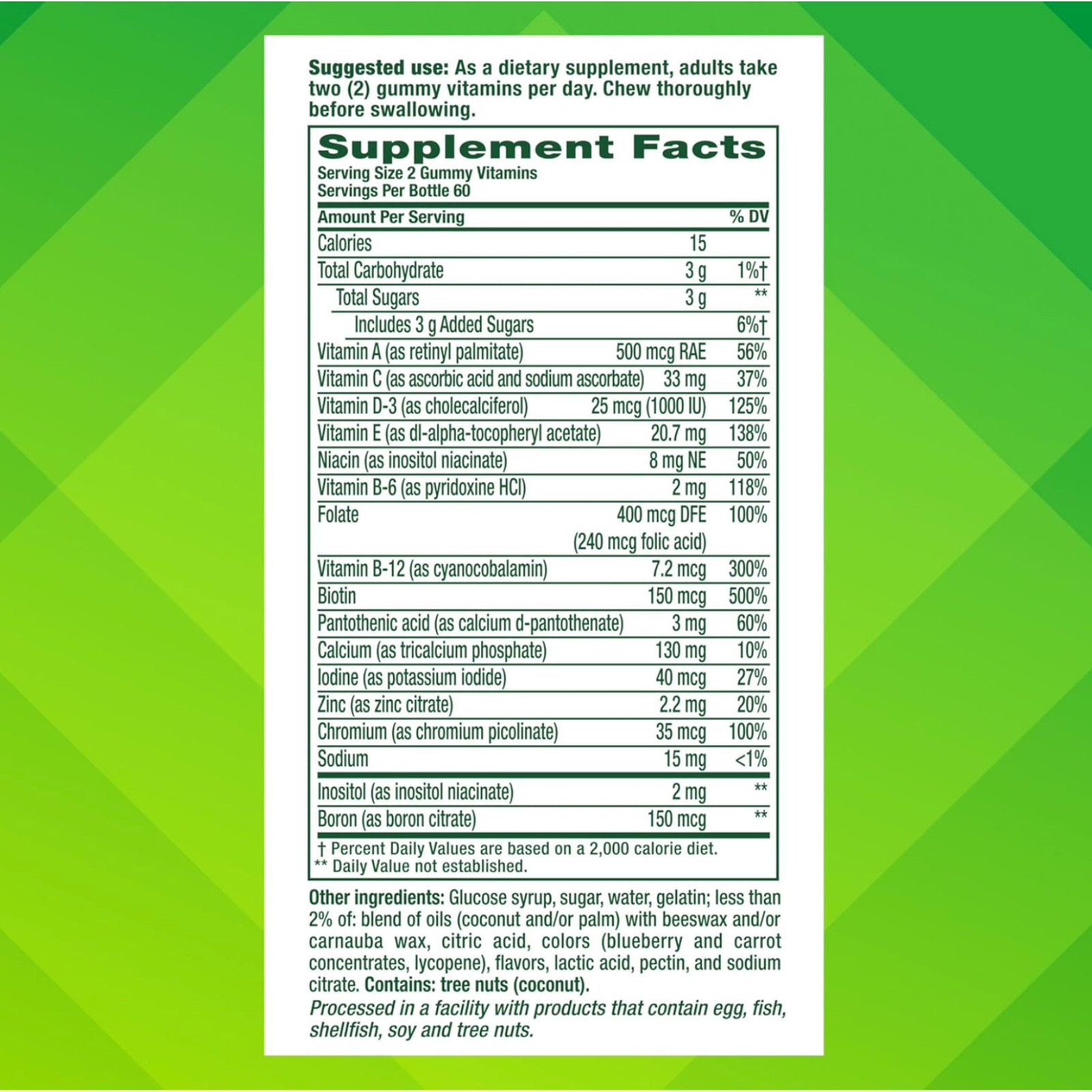 Vitafusion Adult Gummy Vitamins for Women, 120 Count 120 (Pack of 1)