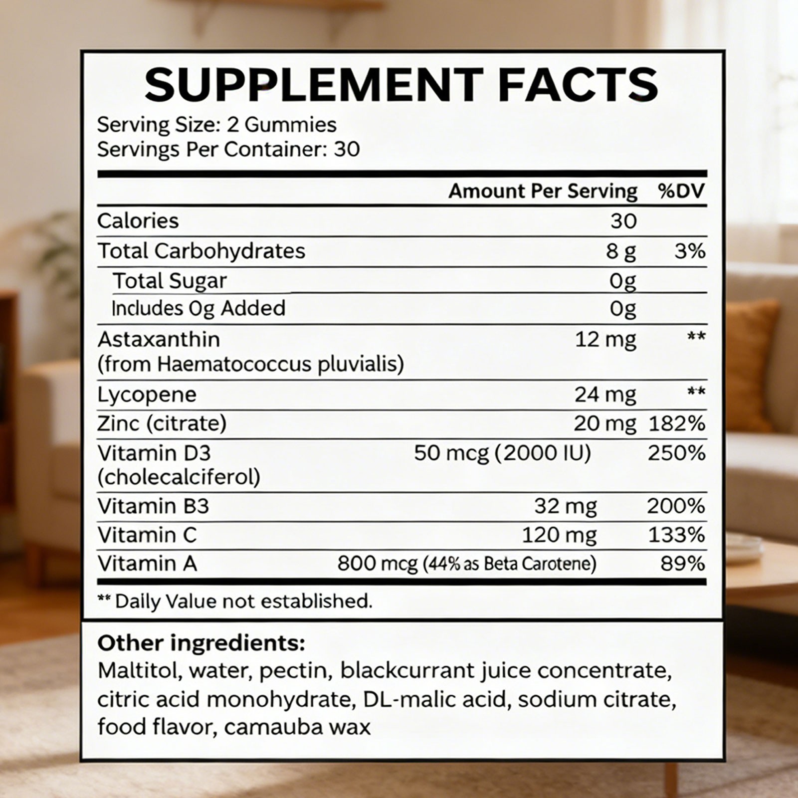 Savanna Skin Tanning with Gummies, Vitamin C & E, Astaxanthin, Beta Carotene