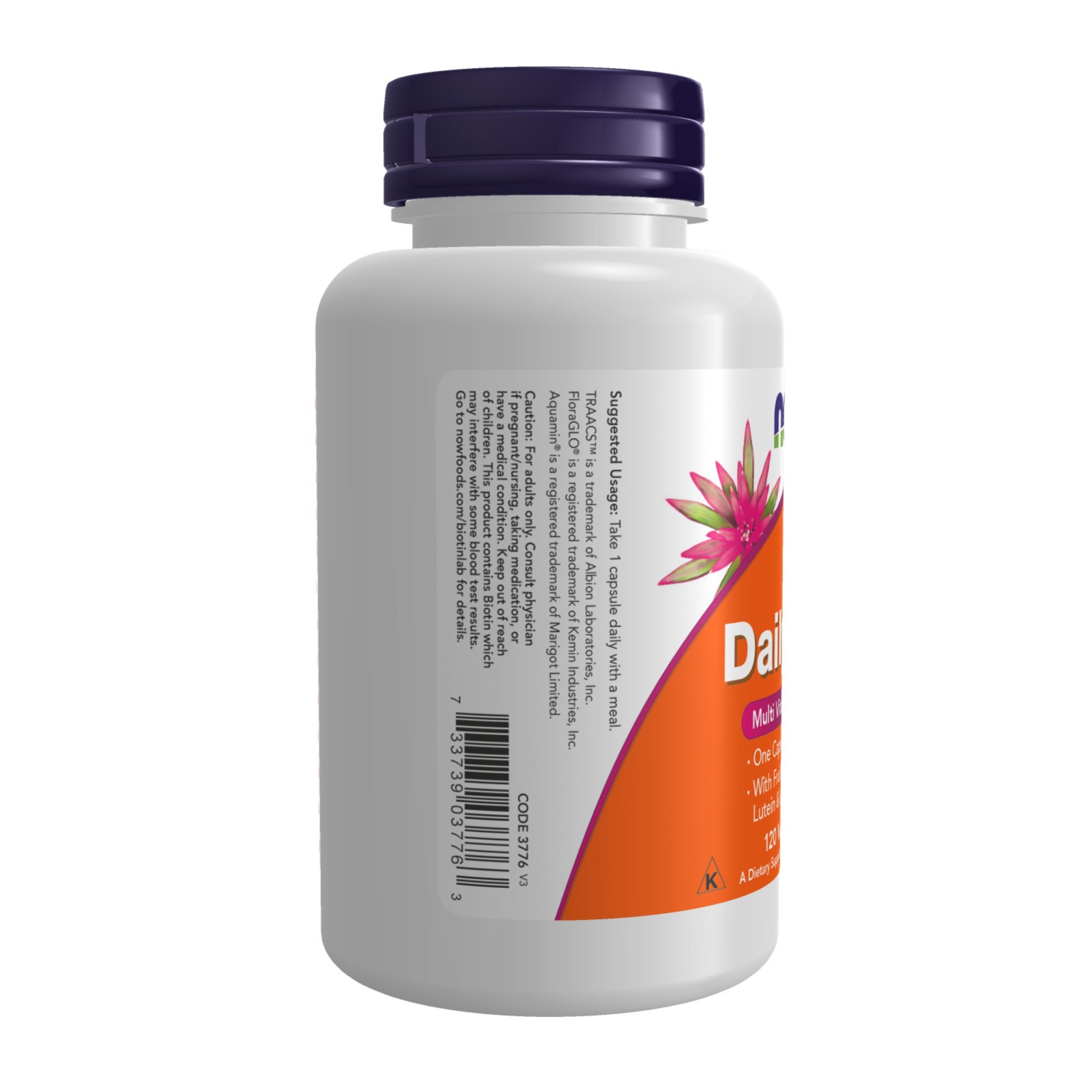 NOW FOODS Daily Vits 120 Veg Capsules