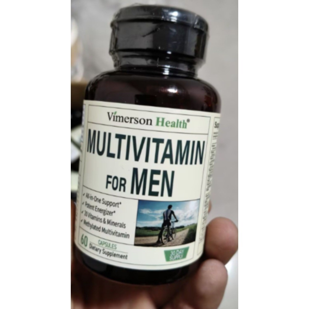 Multivitamin For Men – Daily Mens Multivitamins & Multiminerals With 60 capsules