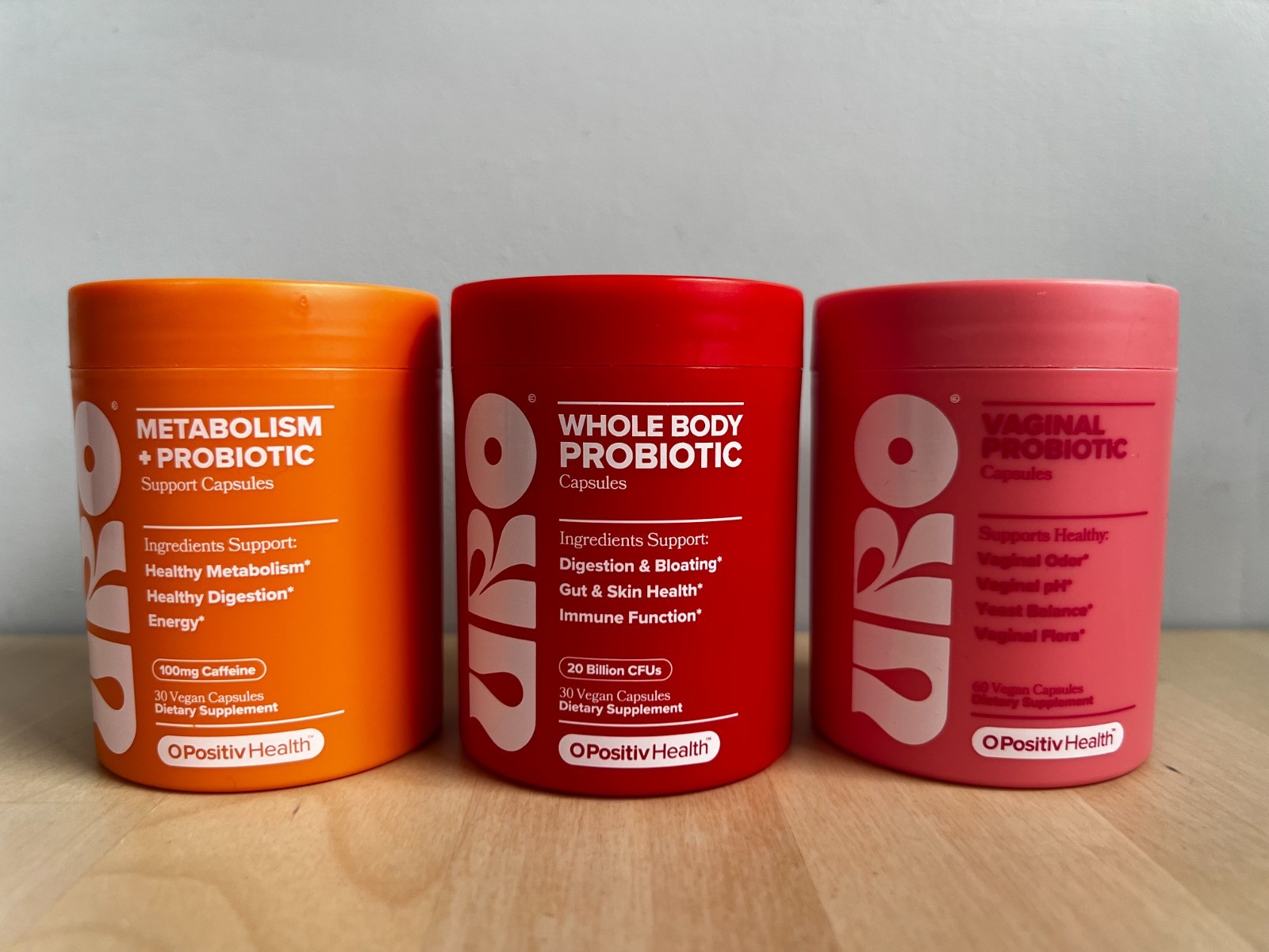 O Positiv Health Probiotic Whole Body Metabolism Vaginal NEW Lot of 3