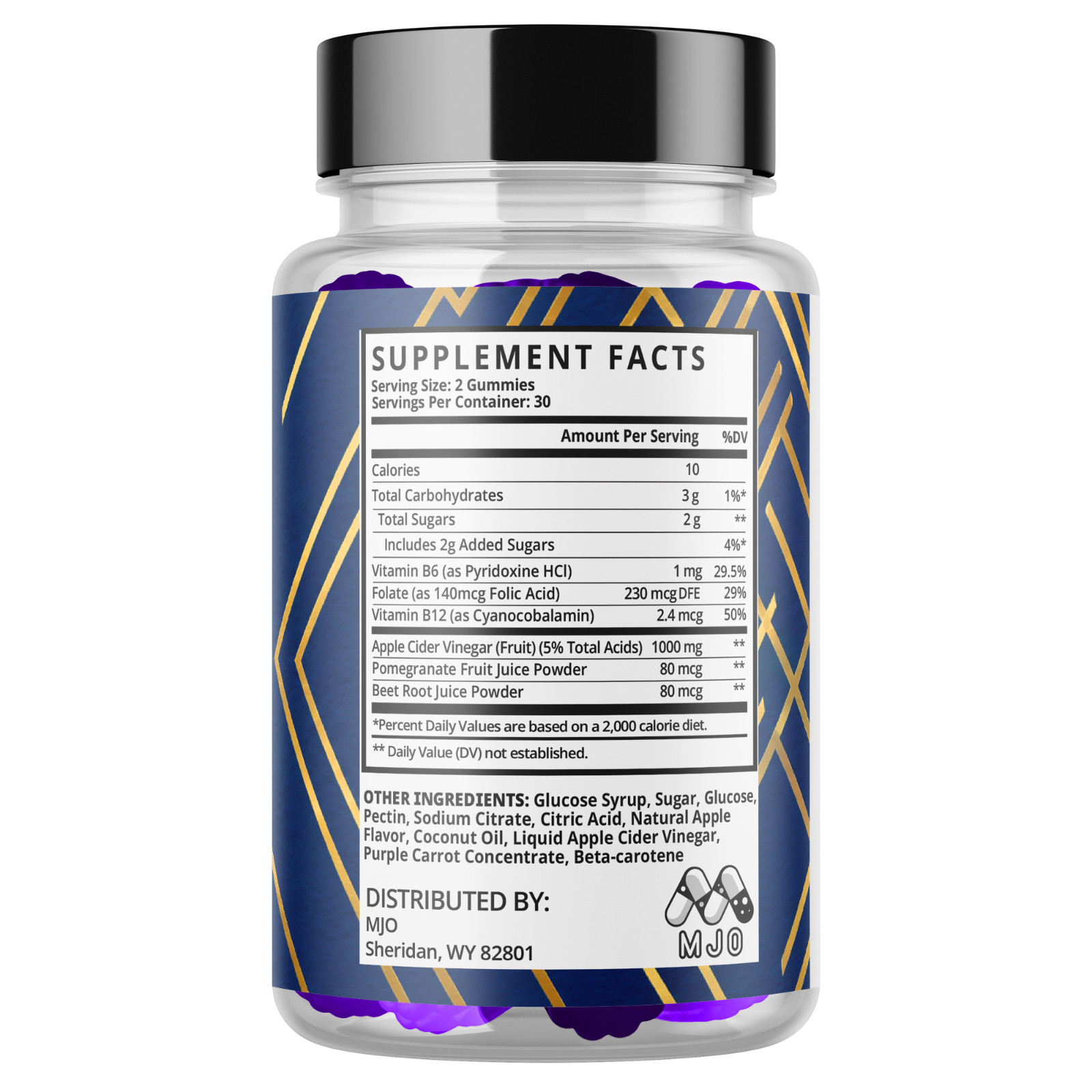 (1 Pack) Jellyfil Male Gummys Advanced Male Health Vitamin Support 60 Gummies