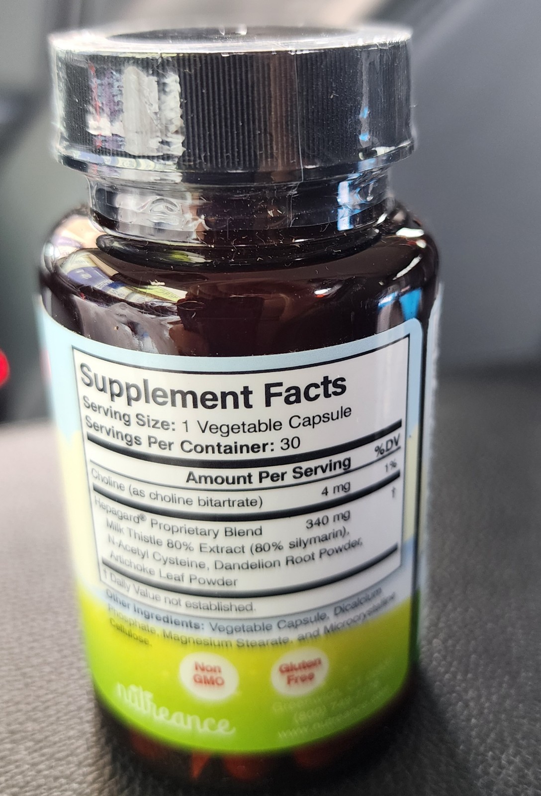 Nutreance Hepagard – Natural Liver Aiding with N-Acetyl Cysteine (NAC) Premium