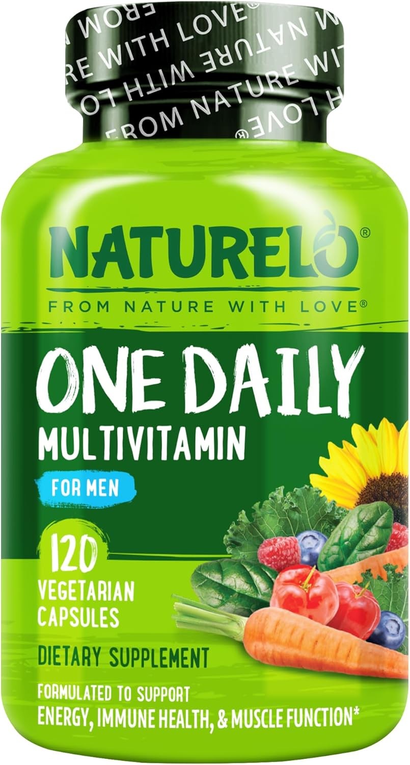 Mens Multivitamins – One Daily Multivitamin Men with Vitamins, Minerals Organic