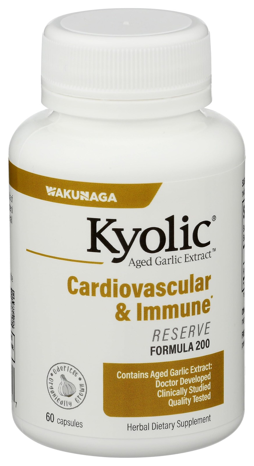 Kyolic Aged Garlic Extract Formula 200, Cardiovascular & 60 Count (Pack of 1)