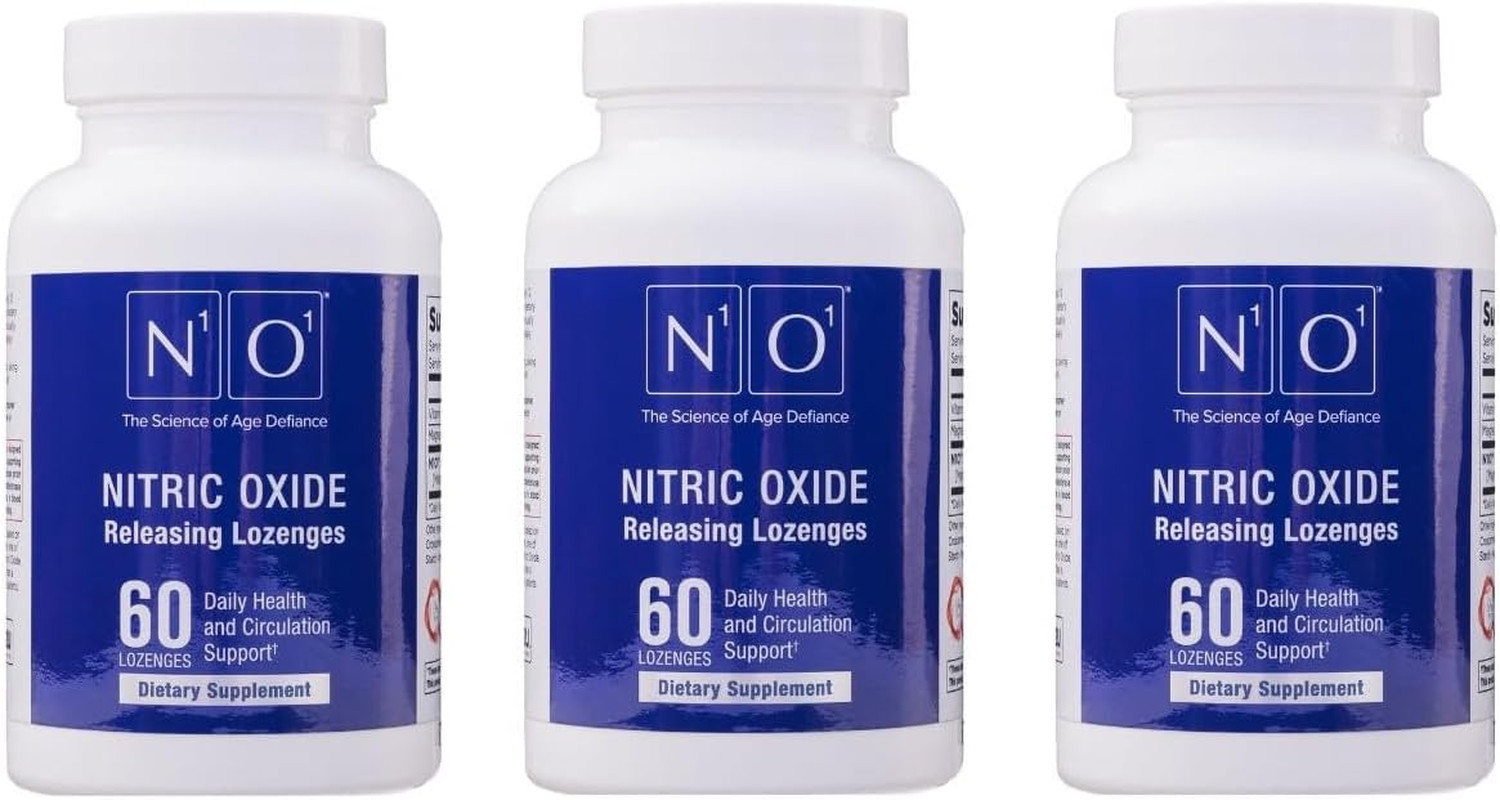 Terry Naturally Nitric Oxide Lozenges for Heart Health Support Dietary Supplemen
