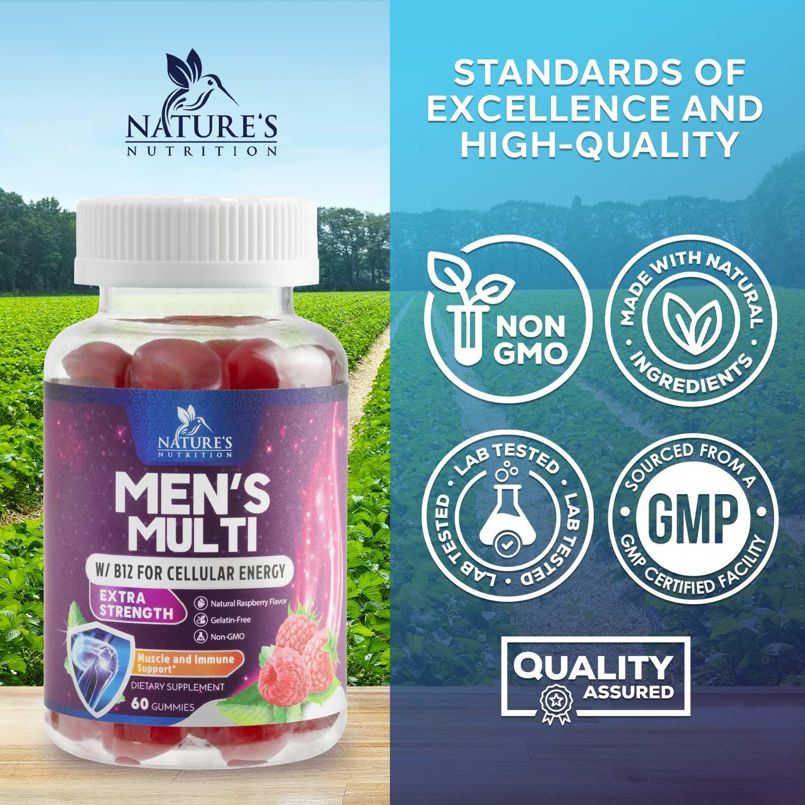 Multivitamin for Men – Complete Daily Mens 60 Count (Pack of 1)