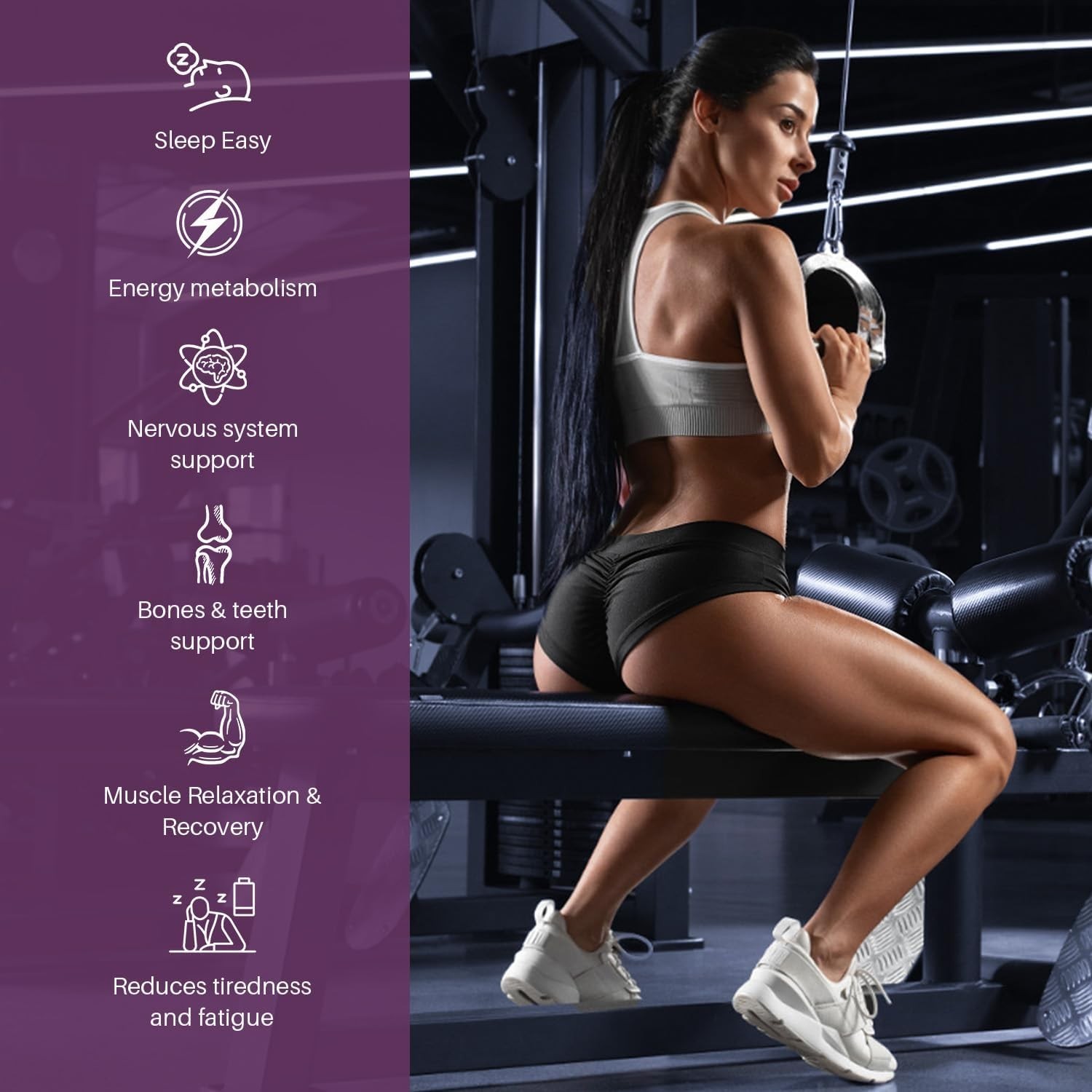 Totaria Magnesium Complex 700mg 12 in 1 Magnesium Supplement w/Glycinate Citrate
