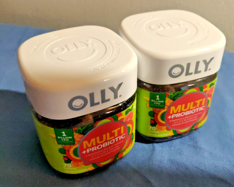 X 2 OLLY Adult Multivitamin + Probiotic Supplement Gummies EXP 11/30/2026