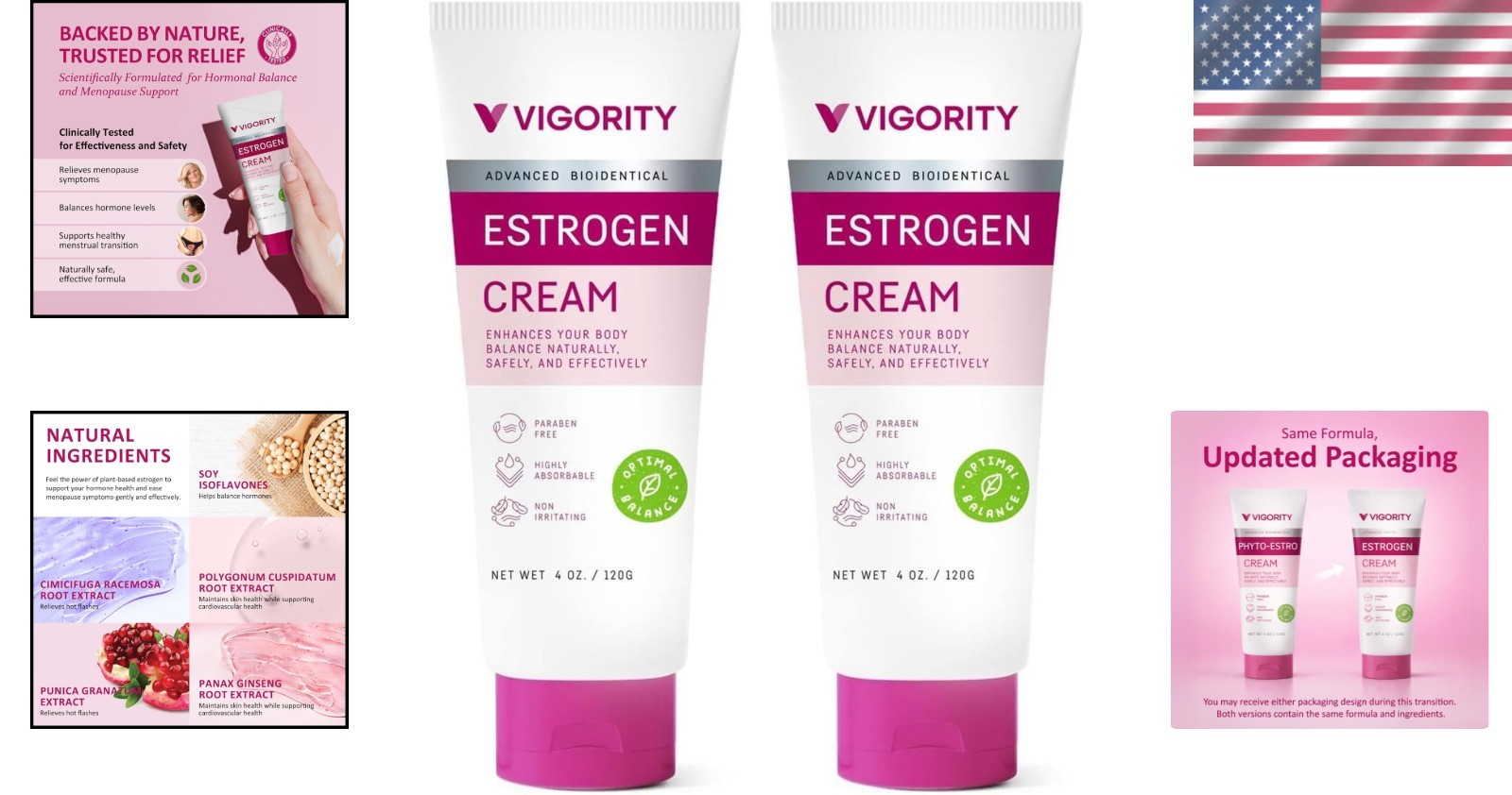 Plant-Based Estrogen Cream – Complete 2 Pack for Hormonal Balance & Comfort