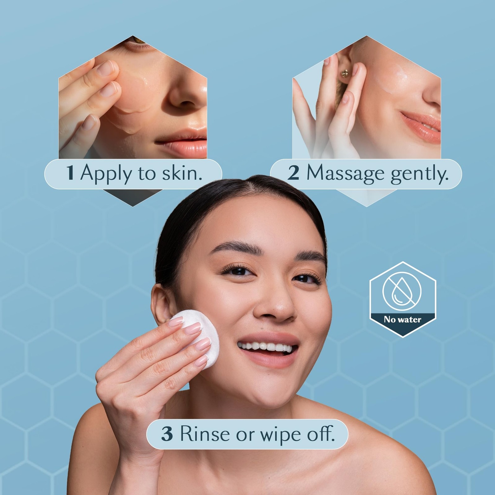 Aquanil Cleanser – 16 Oz Pack of 3, Lipid‑Free Sensitive Skin Care |