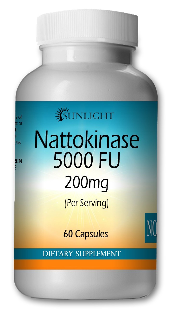 Nattokinase 5,000FU Capsules serving – Gluten Free