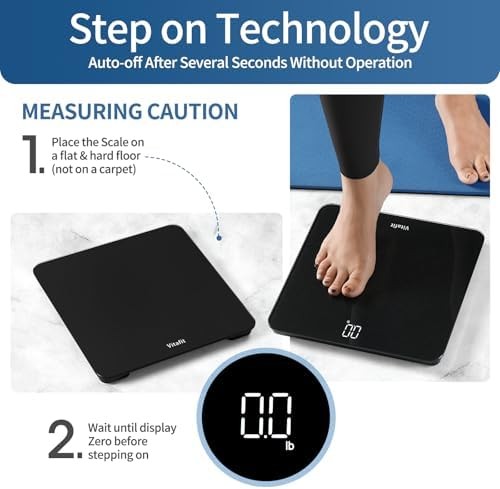 Vitafit Scale for Body Weight, Accuracy 0.1lb by Our Professional Scale Factory