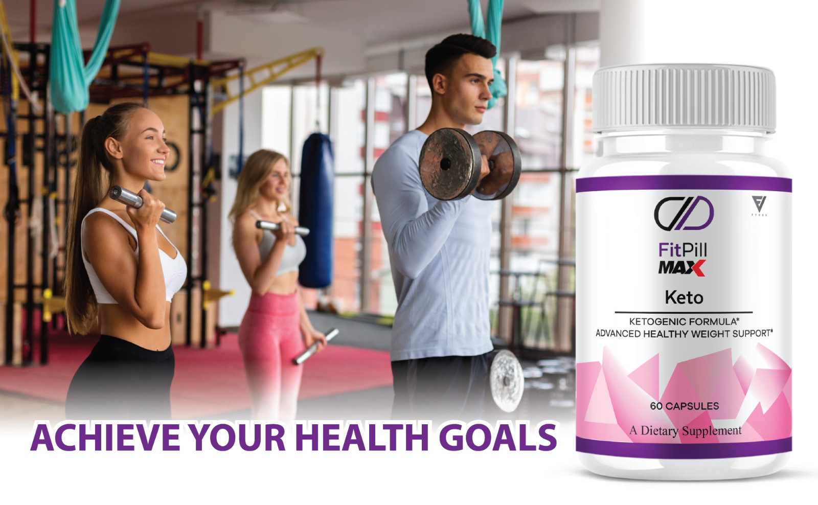 (3 Pack) Fitpill Max Keto Supplement, Fitpill Weight Management (180 Capsules)
