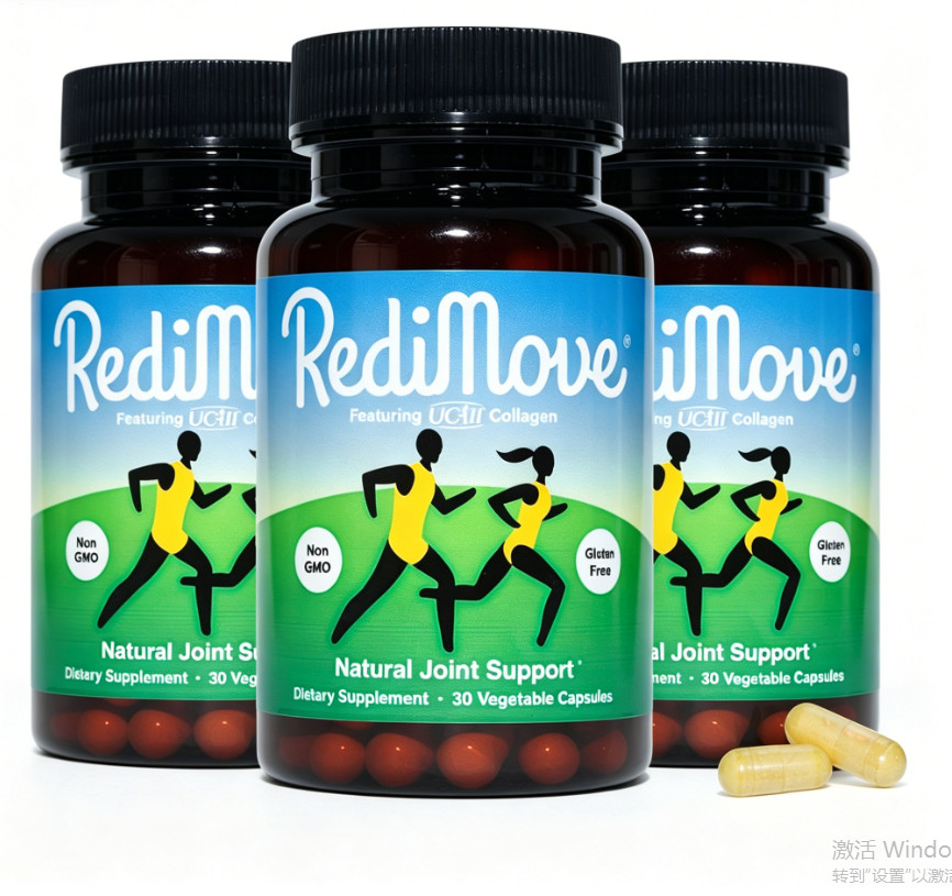 3Pack NEW REDIMOVE Natural Joint Support Non GMO & Gluten Free