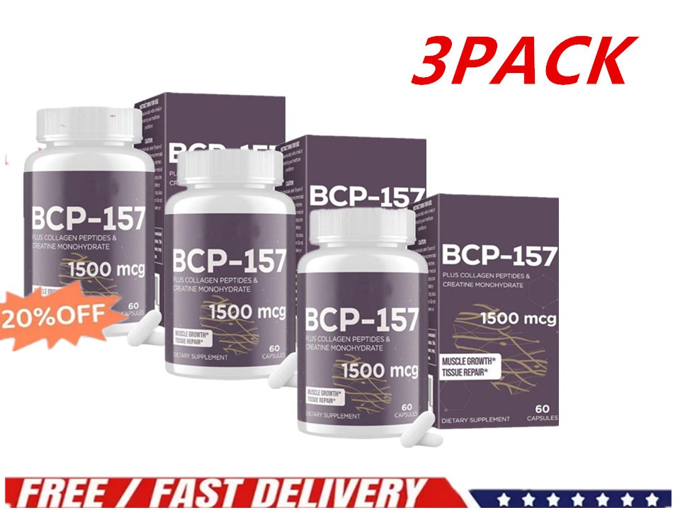 5x 157 Capsules High-Purity Collagen Peptide Muscle Promotes Formula Growth*