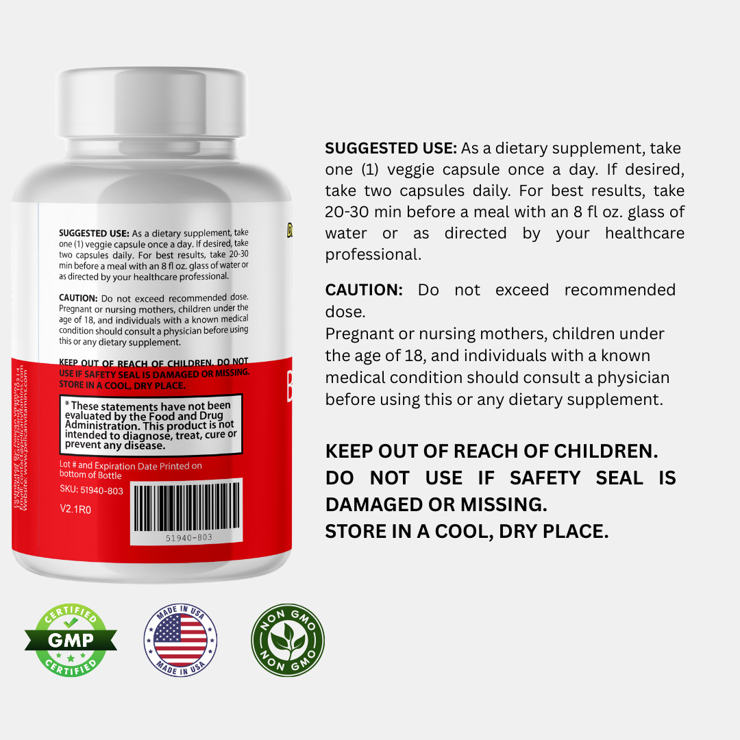 Tonormix- Blood Support- 12 Bottles- 720 Capsules