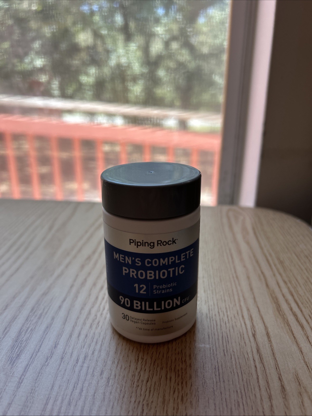 New Men’s 30 Capsules Complete Probiotic 90 Billion CFU 12 Strains Gut Health