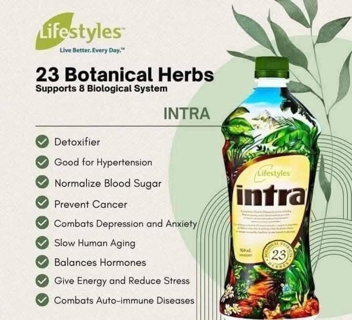 LIFESTYLES INTRA TRIO JUICE – 3 bottles