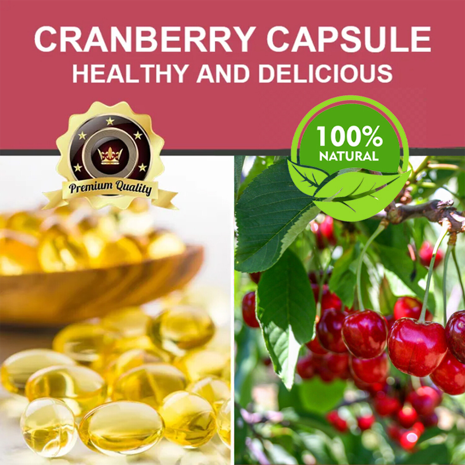 Tart Cherry Bilberry & Celery Seed – Uric Acid Cleanse, Kidney & Joint Health,