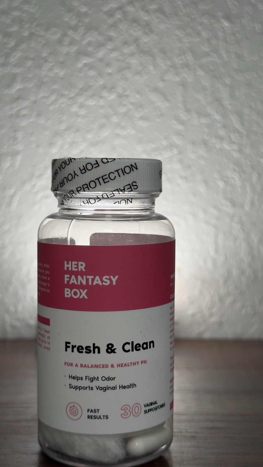 Her Fantasy Box Fresh & Clean (30 Count) For A Balanced & Healthy PH Exp 09/2028