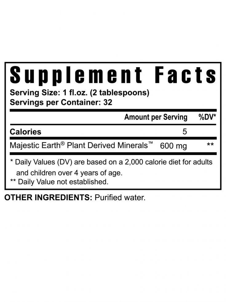 Plant Derived Minerals 32 oz – FREE SHIPPING