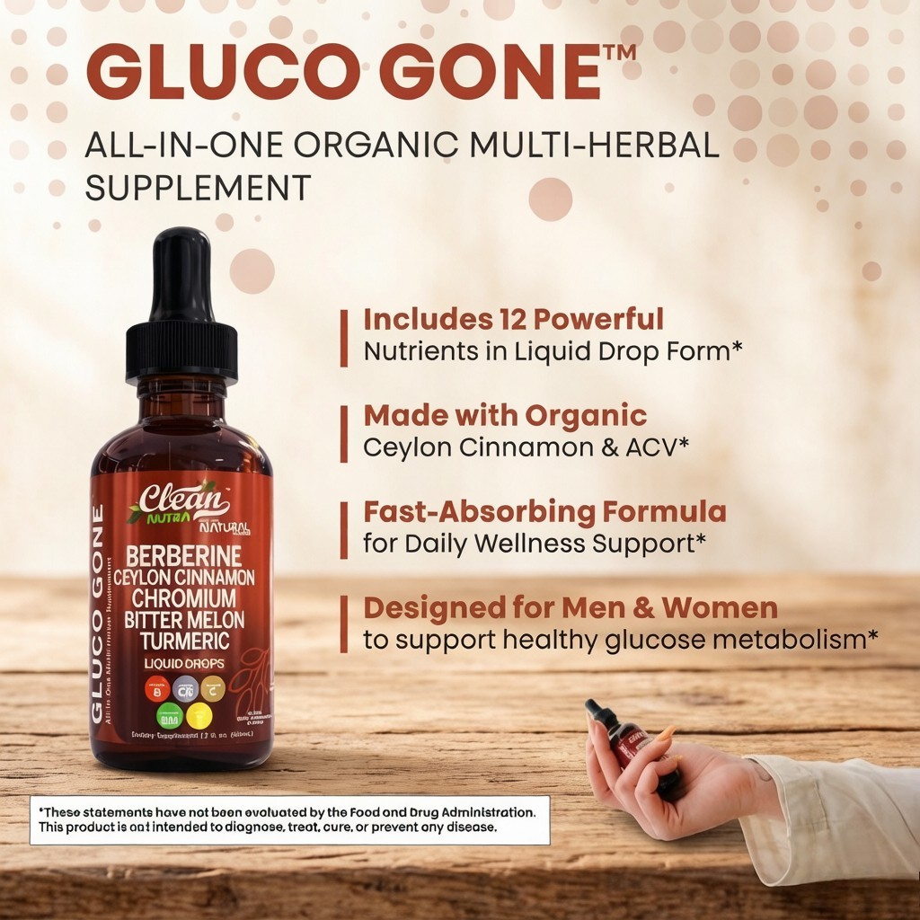 Clean Nutra Berberine & Cinnamon Drops – Liquid Metabolism Support, 2 fl oz
