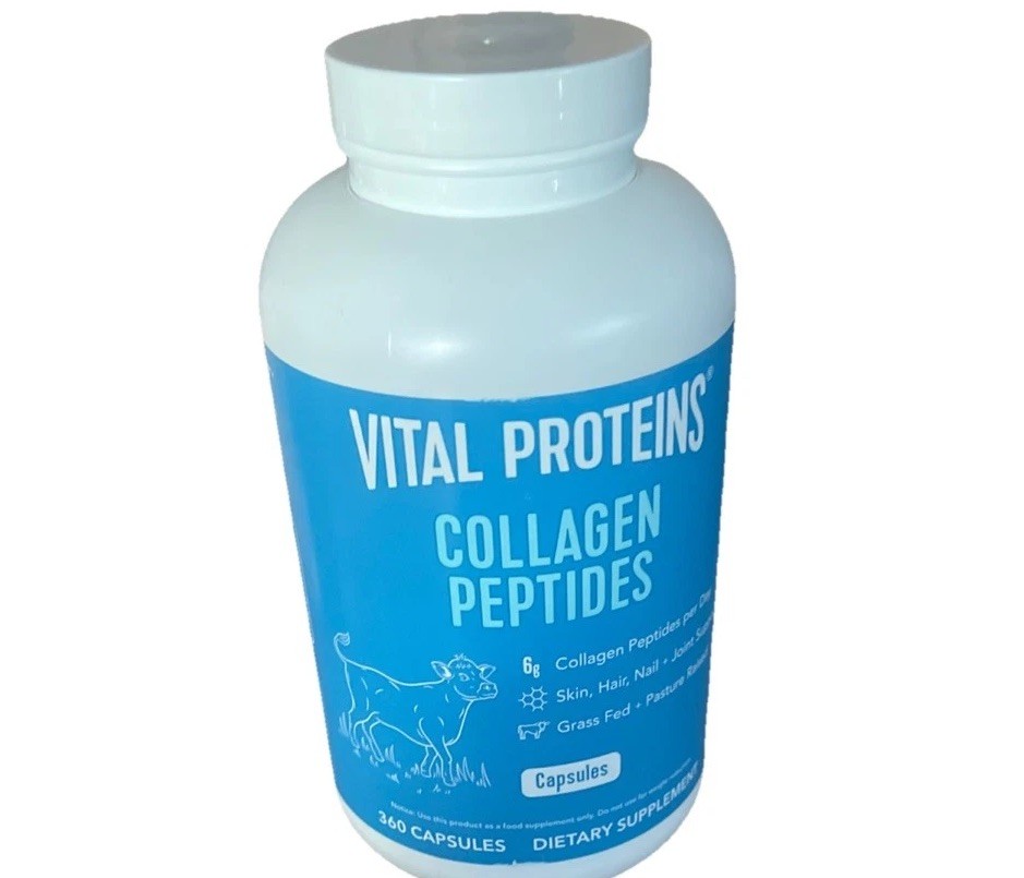 6 Vital Proteins Collagen Peptides 360 Cp Grass Whole Skin Hair Nails 6X360=2160