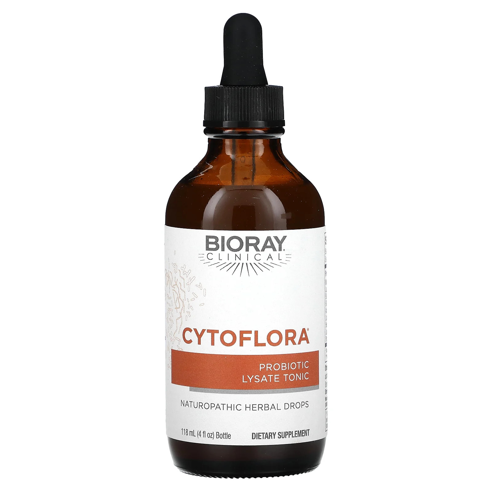 Bioray Inc CytoFlora Probiotic Immunity Tonic 4 fl oz 118 ml Hypoallergenic