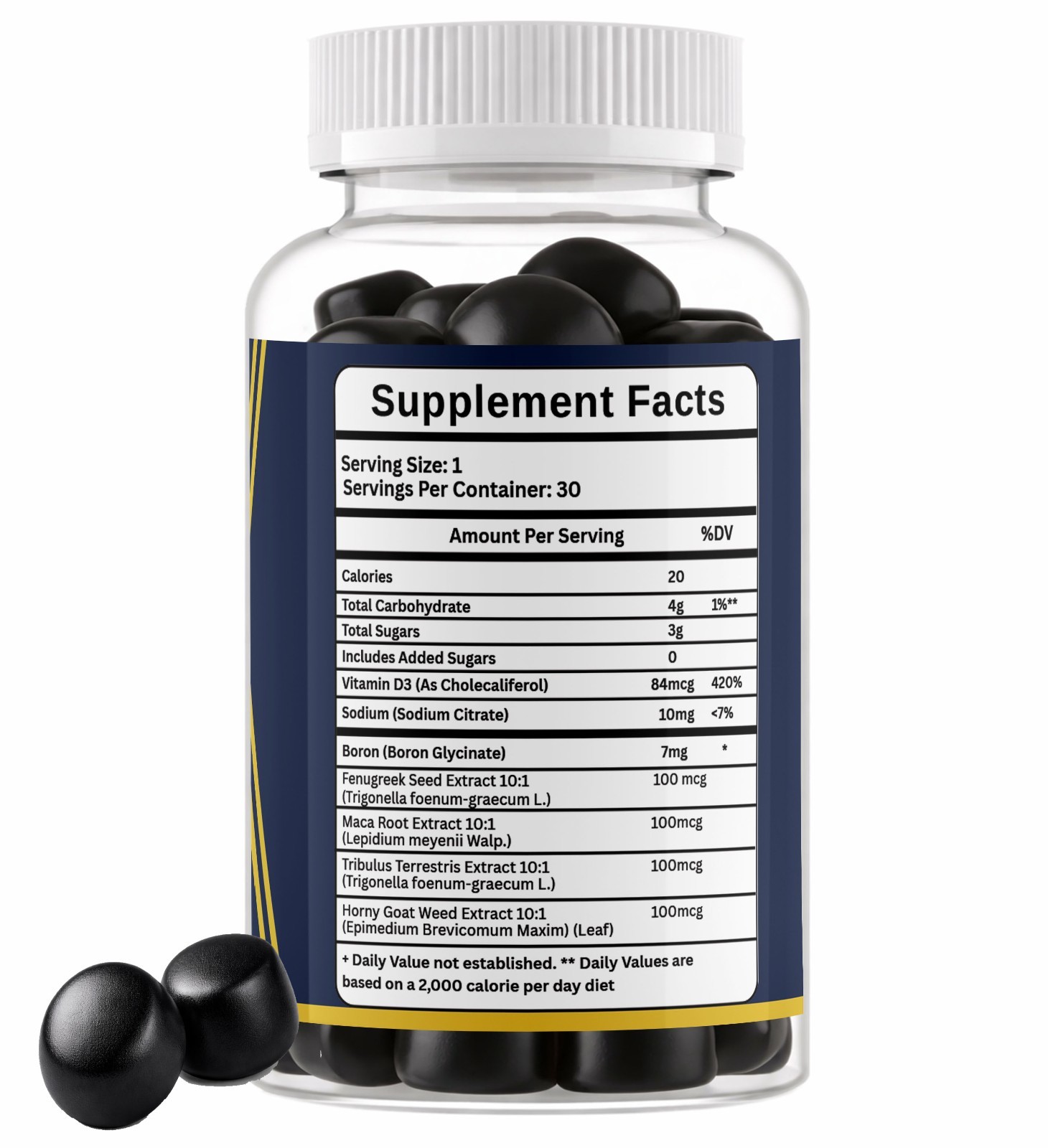 (1 Pack) Jellyfil Gummies Premium Formula , Jelly Fill for Daily Health 30 Gummy