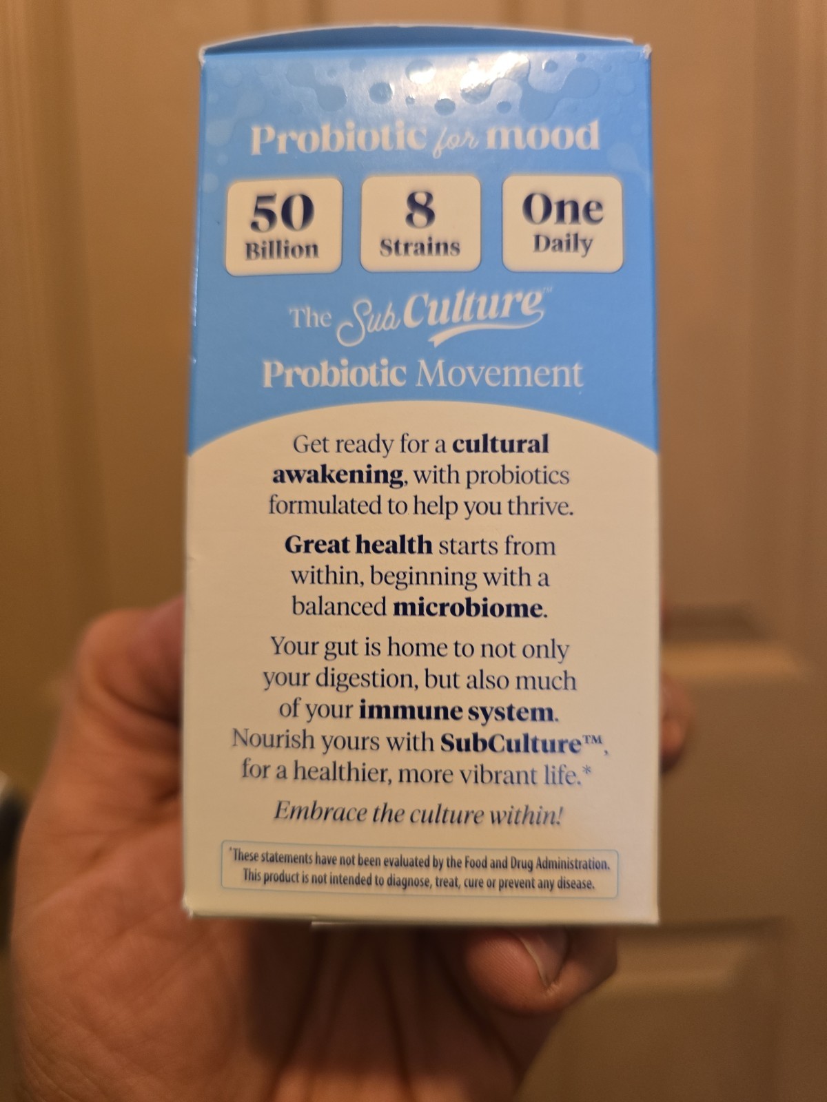 Enzymedica Sub Culture Probiotic for Mood & Gut Support 30 Day Digestive Support