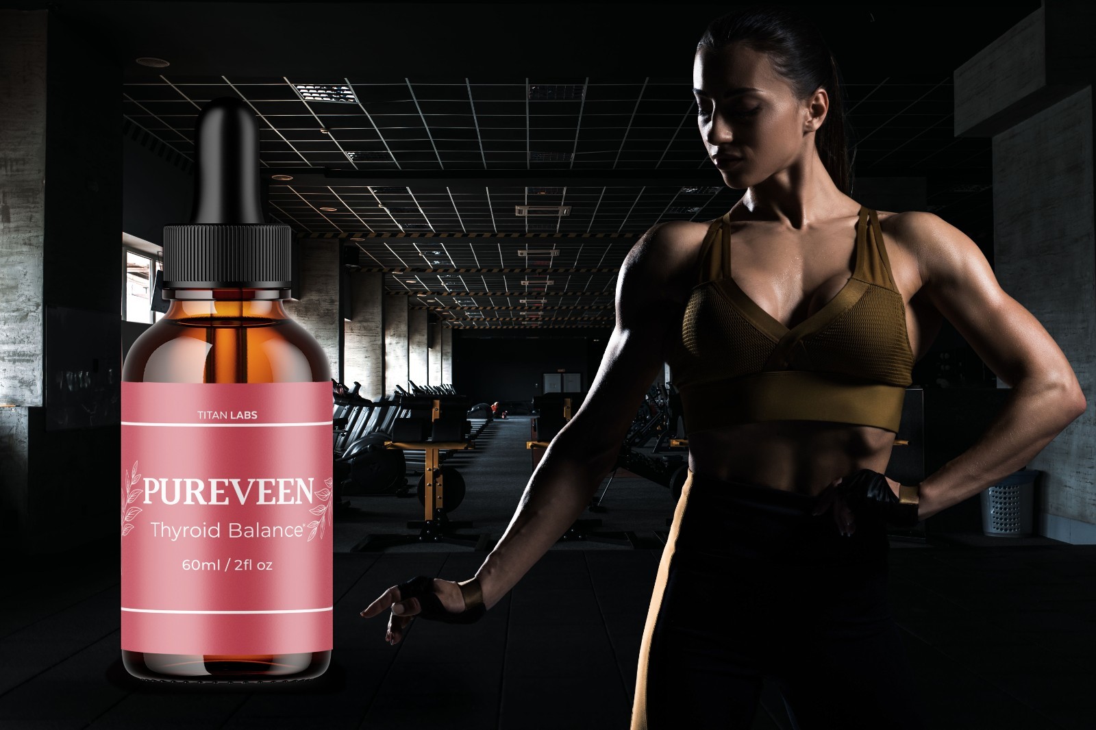 (1 Pack) Pureveen Drops Advanced Health & Fitness Formula Pure Veen 30 Servings