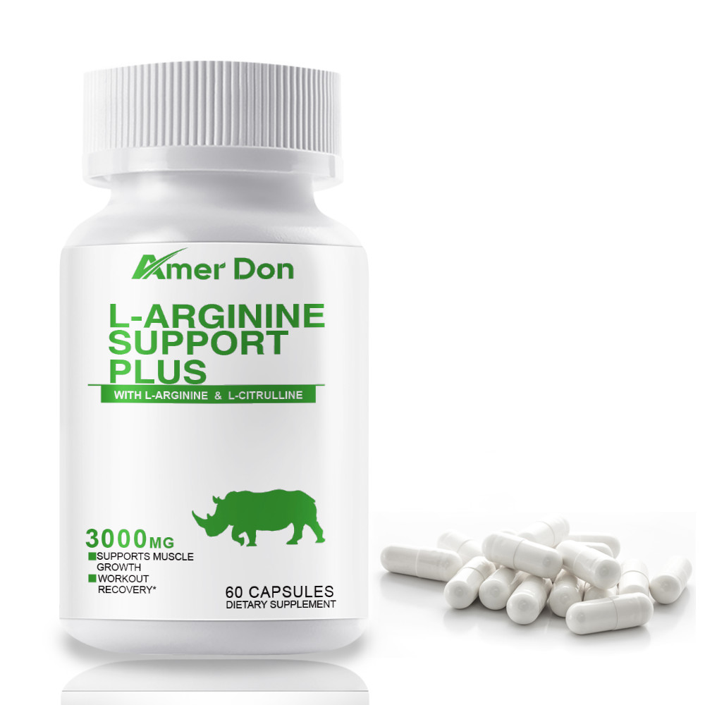 Nitric Oxide Booster L-Arginine, L-Citrulline 3000mg 60 Caps HIGHEST POTENCY