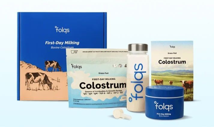 Wow😱😨 | FOLQS BOVINE COLOSTRUM | 60 Servings | WELCOME KIT | FREE SHIPPING |