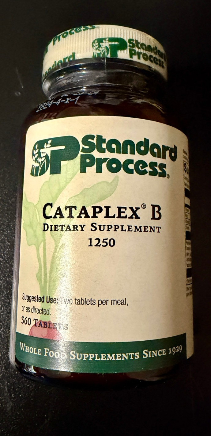 Standard Process Cataplex B Whole Food Formula, 360 Tablets | Exp 2/23/2024