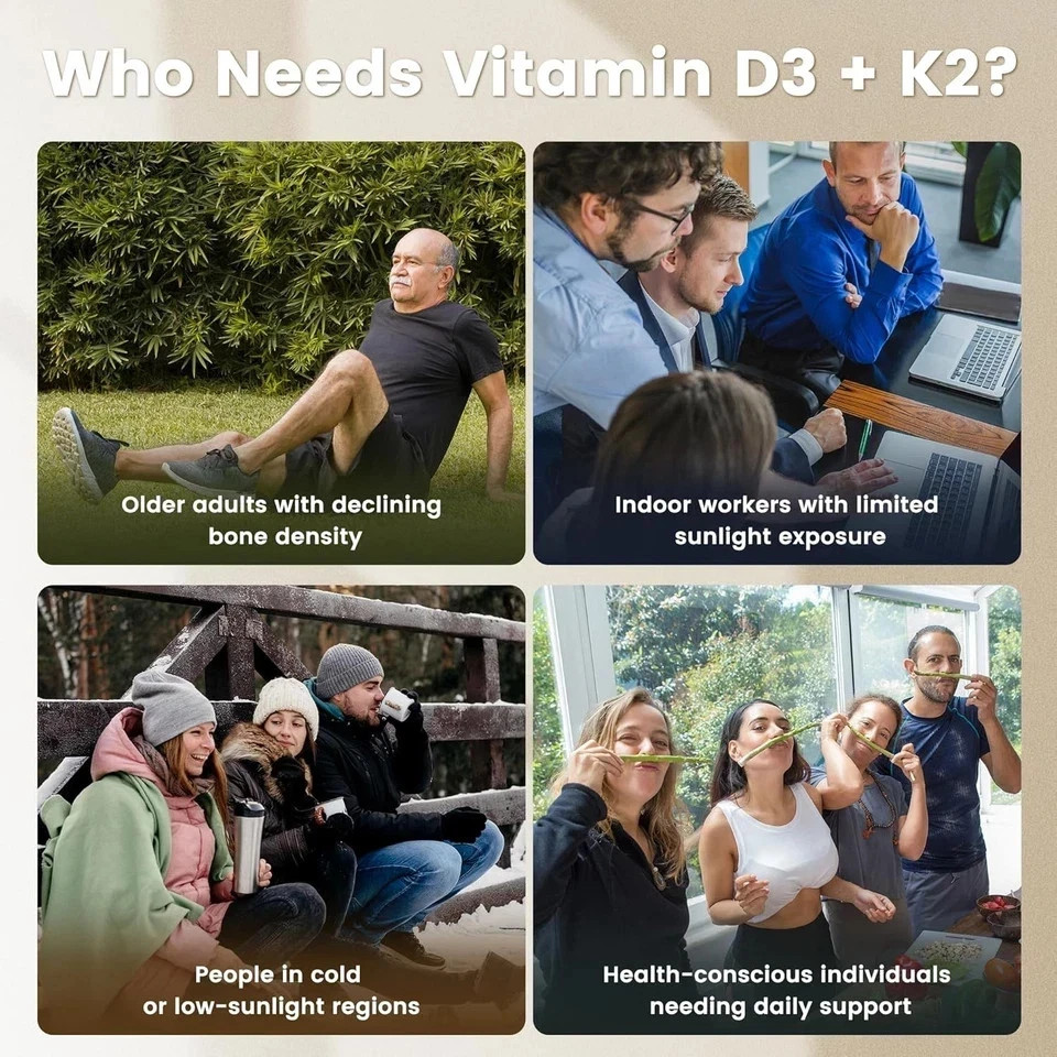 VEV Vitamin D3 Con K2 10000 IU, 300 kinds of virgin coconut oil softgels, 2-in-1